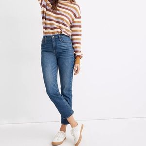 Madewell Classic Straight Jeans in Coldbrook Wash